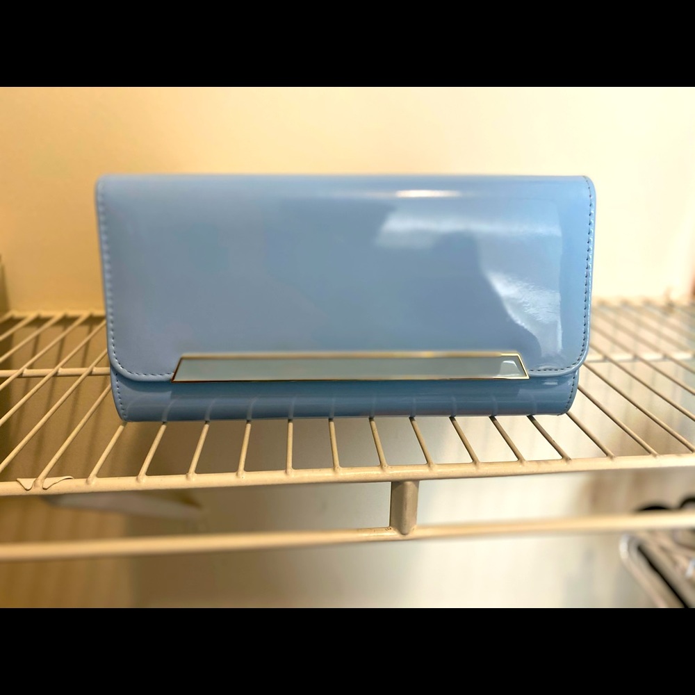 Blue Clutch Purse matching ALDO Niky Heels